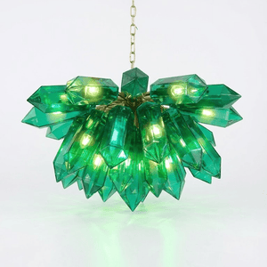 Emerald Crystal Chandelier