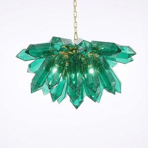 Emerald Crystal Chandelier