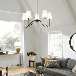 Lumos Black Chandelier