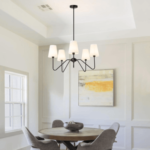 Lumos Black Chandelier
