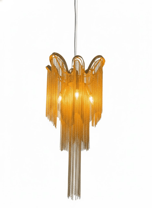 Stream Chain Chandelier
