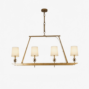 Stellar Frame Linear Chandelier
