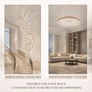 Pearl Curtain Customize Chandelier