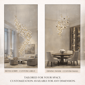 Whispering Kerchiefs Chandelier