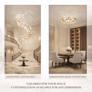 Lustre Bowl Collection Chandelier
