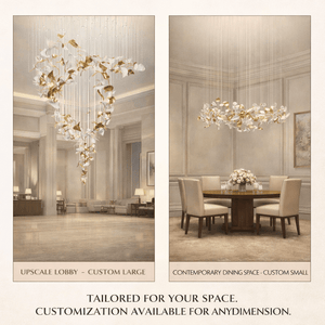 Linden Leaves Chandelier
