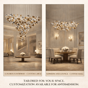Shake Leaves Chandelier