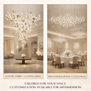 Floating Leaves Chandelier
