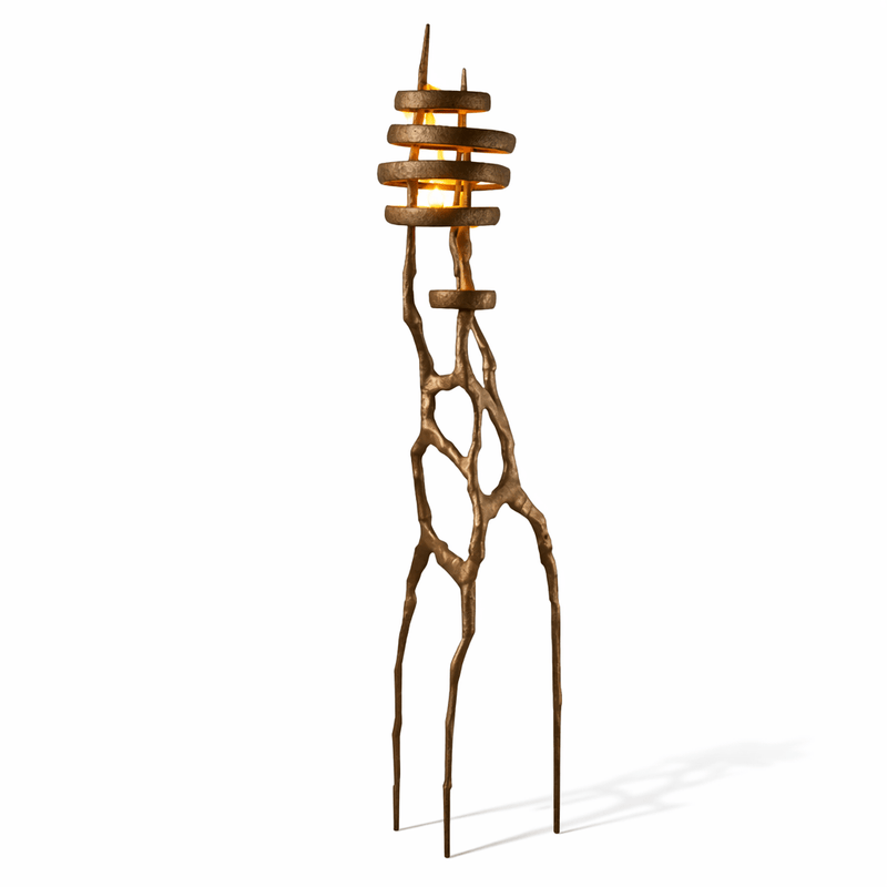 Vortex Sculpture Floor Lamp – detail 9