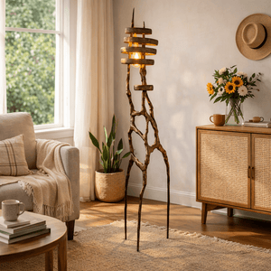 Vortex Sculpture Floor Lamp