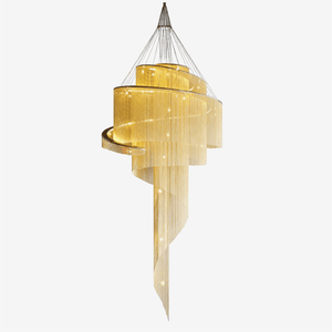 Celestial Twist Chandelier