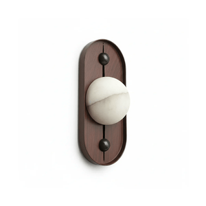 Bezel Alabaster Wall Lamp