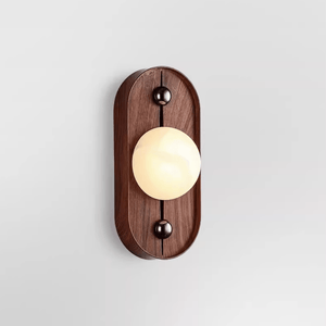 Bezel Alabaster Wall Lamp