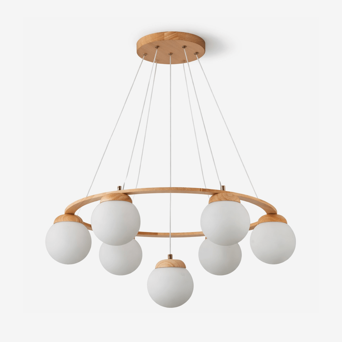 Miira Wood Chandelier