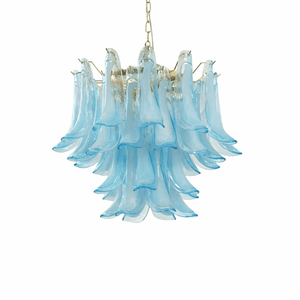 Azure Drift Glass Chandelier