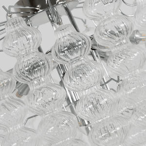 Ripple Column Chandelier
