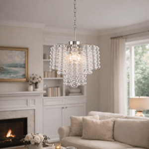 Ripple Column Chandelier
