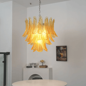 Aurelium Cascade Glass Chandelier