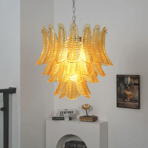 Aurelium Cascade Glass Chandelier