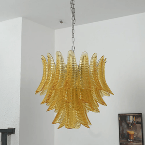 Aurelium Cascade Glass Chandelier