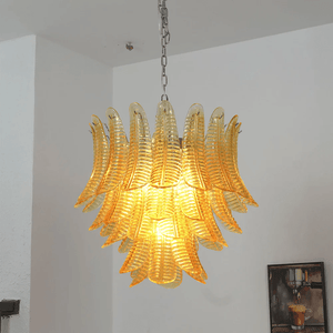Aurelium Cascade Glass Chandelier