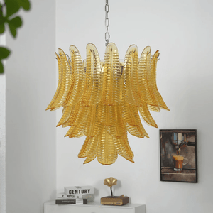 Aurelium Cascade Glass Chandelier