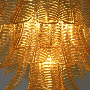 Aurelium Cascade Glass Chandelier