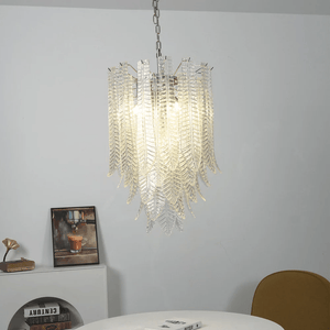 Silvae Veil Glass Chandelier