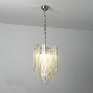 Silvae Veil Glass Chandelier