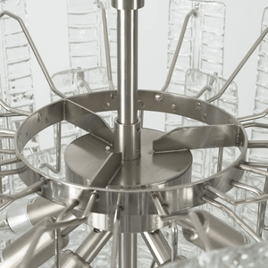 Silvae Veil Glass Chandelier