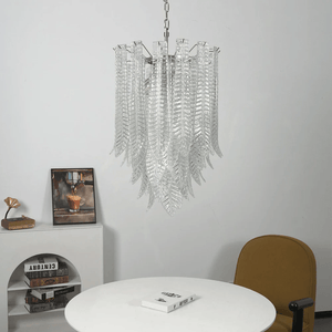 Silvae Veil Glass Chandelier