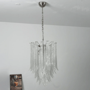 Silvae Veil Glass Chandelier