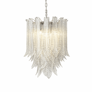Silvae Veil Glass Chandelier