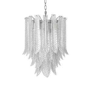 Silvae Veil Glass Chandelier
