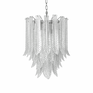 Silvae Veil Glass Chandelier