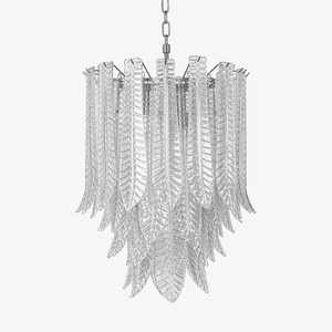 Silvae Veil Glass Chandelier
