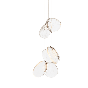 Luminous Glass Petals Pendant Lamp