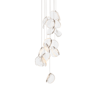Luminous Glass Petals Pendant Lamp