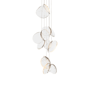 Luminous Glass Petals Pendant Lamp