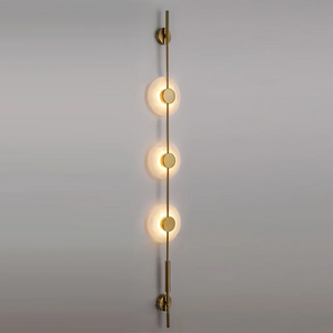Alabaster Vertical Wall Sconce