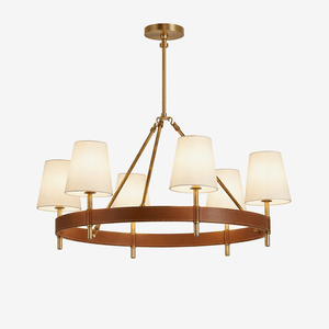 Arianna Leather Chandelier