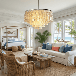 Oceana Shell chandelier