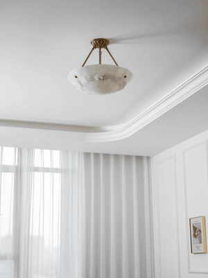 Aureon Alabaster Ceiling Light