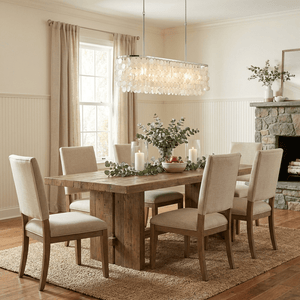 Liora Shell Linear Chandelier
