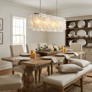 Liora Shell Linear Chandelier