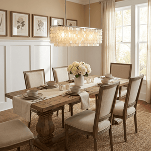 Liora Shell Linear Chandelier