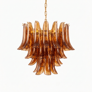 Emberwave Glass Chandelier