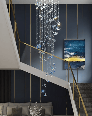 Crystalwing Butterfly Chandelier