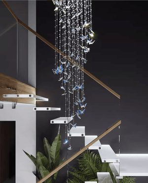 Crystalwing Butterfly Chandelier