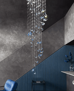Crystalwing Butterfly Chandelier